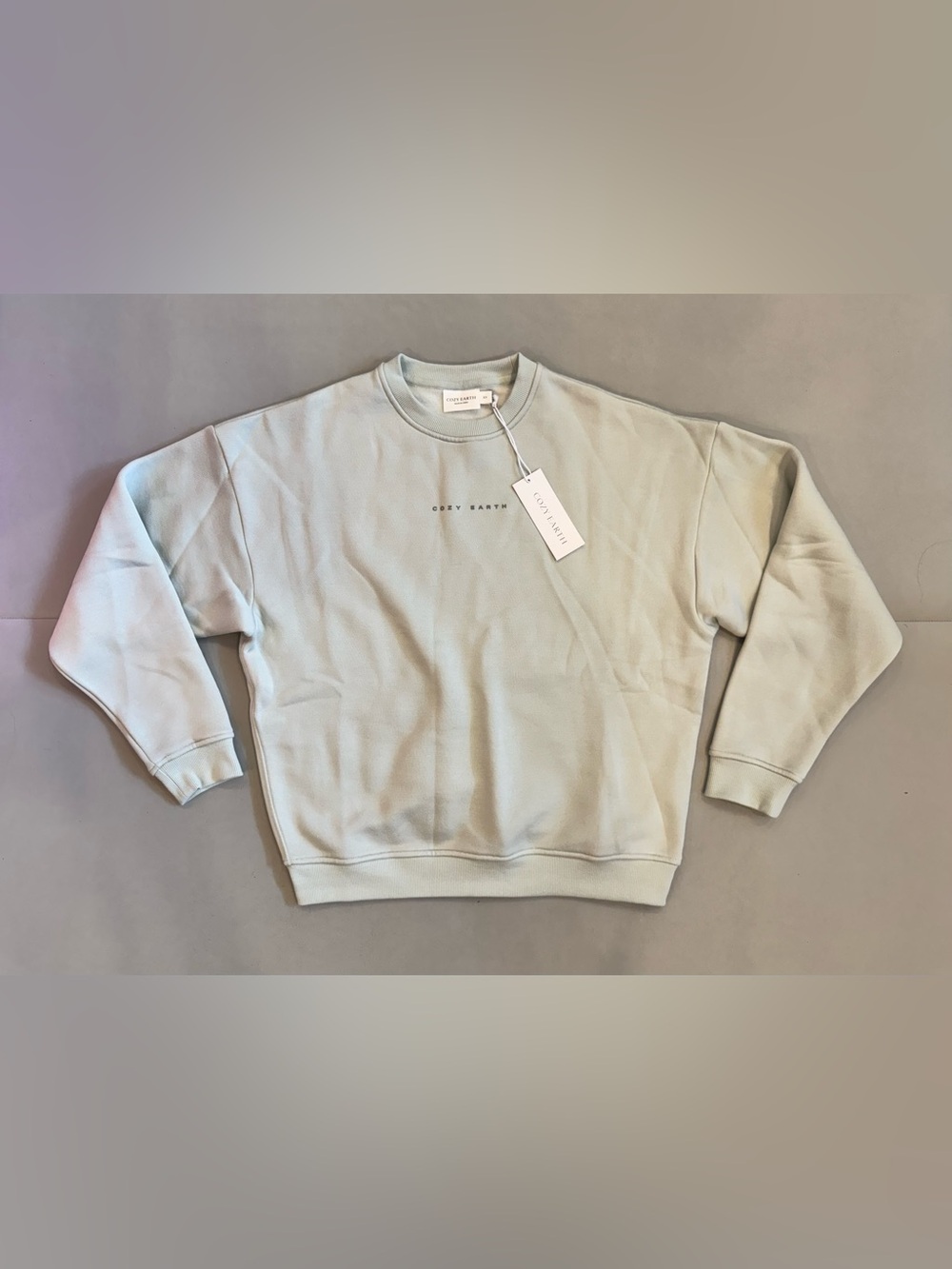 Cozy Earth Women’s City Scape Crewneck in Arctic  (Size XS)